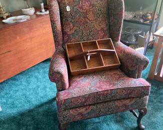 Upholstered Wing Chair