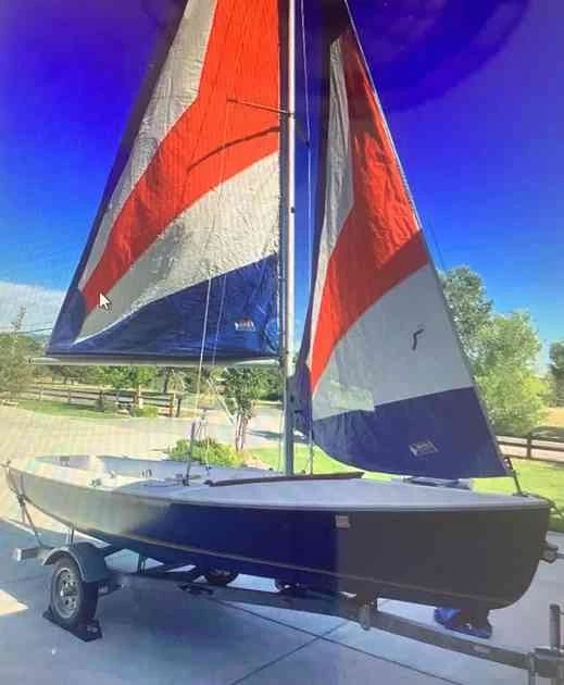  01 Coronado 15 Sailboat  Trailer