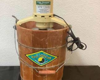Ice Cream Freezer By Whites Mt. Rival Co.
