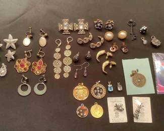 Costume Earrings Pendants 2 Are Sterling