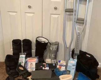 Assorted Medical Braces