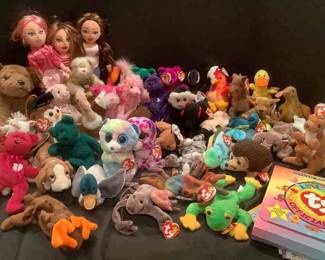 Collectible TY Beanie Babies 