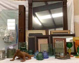 Frames Glass Decor Mirrors Glass Shelves 