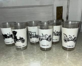 Antique Car Glasses