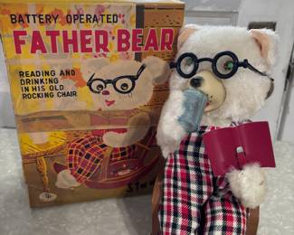 Modern Toys Father Bear Tin Litho