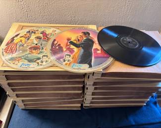 Variety of 10” 78 RPM’s and Albums