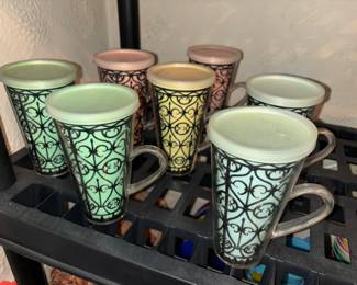 Art Deco Thermo Mugs