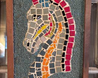 Retro Horse Mosaic