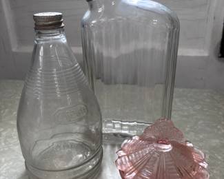 Many Vintage Glassware Pieces