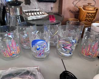 McDonald’s 25th Anniversary Walt Disney World Glasses