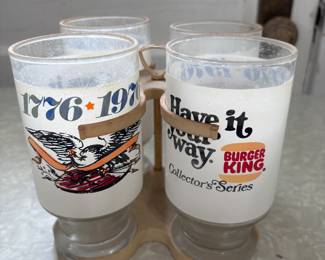 Burger King Bicentennial Glasses
