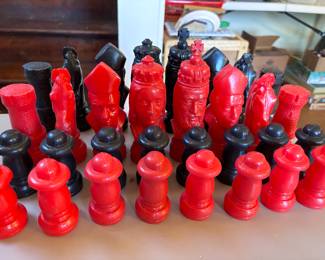 Blow Mold Chess Set (Complete)