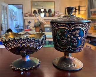 Fenton Iridescent Pieces 
