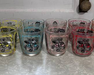 Low Ball Antique Car/Transportation Set