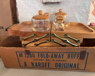 A Karoff Original Fold Away Buffet