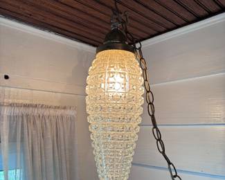 Vintage Hanging Pineapple Light