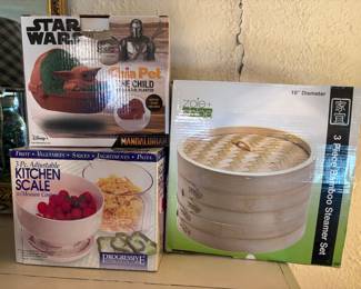 Many items are still new in their boxes