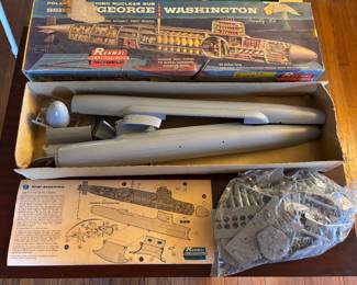 Renewal Blueprint Model George Washington Submarine 