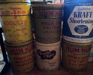 Vintage Advertising Tins