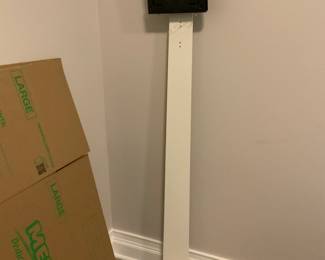 BUY IT NOW: Metal TV monitor stand. Asking $50 or OBO.