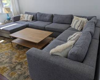 BUY IT NOW:  Bernhardt Sectional Couch purchased from ABT in 2020. Originally $3500.  Asking $600 or OBO.
