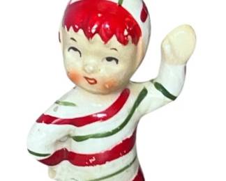 1950s Christmas Candy Cane Kid