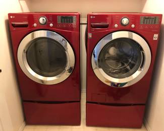  02 LG Washer and Dryer Set