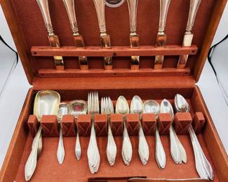 Antique 1912 Towle Mary Chilton Sterling Flatware Set
67 Pieces