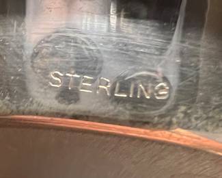 1940s Sterling Silver Rope Rim Butter Dish
Set of 7
2 of 2