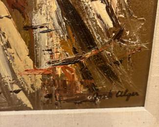 Abstract Oil Painting by Jack Alger
