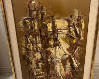 Abstract Oil Painting by Jack Alger
