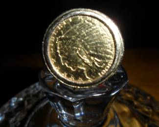 Men's Gold Coin Ring