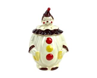 Vintage Clown Cookie Jar