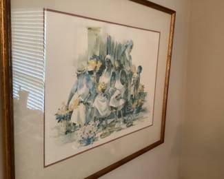Signed Fouche' Charleston Print