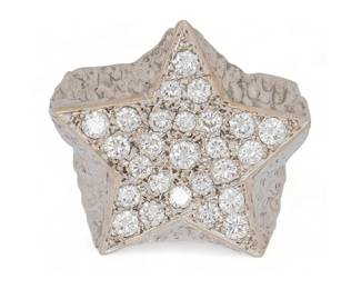 Diamond Star Ring Gifted by Elvis Presley