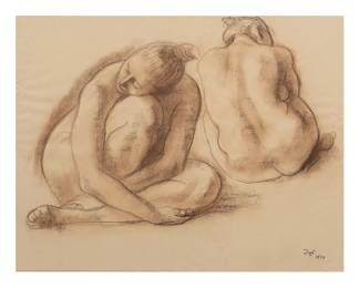  Francisco Zuniga, Dos Mujeres Desnudas