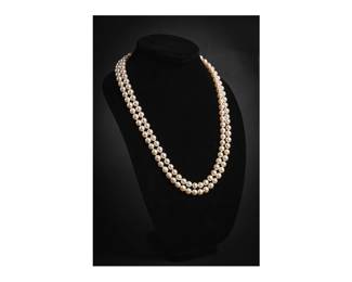 Opera Length Cultured Pearl Necklace
