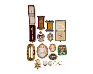 Collection of antique, mostly Victorian jewelry 