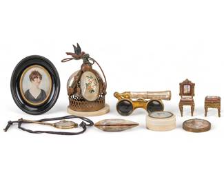 Collection of Victorian decorative accessories