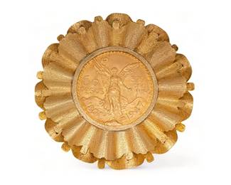 Mexican 50 pesos gold commemorative coin 18k