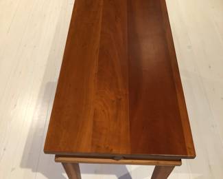 Cherry wood console , handmade . 