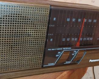 Vintage Panasonic FM-AM 2 Band Receiver Model RE-6266 "Working"
