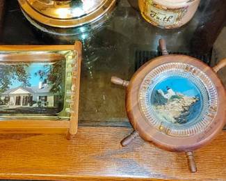 Vintage ashtrays