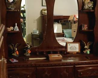 Large wooden dresser