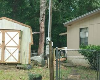 Mobile home is already sold and none of the outbuildings are for sale they go with the property