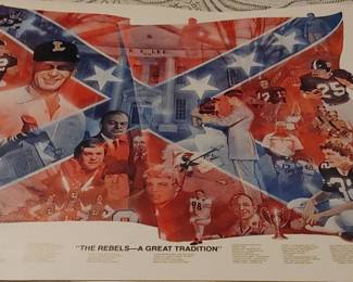 Huge stack of signed Rebels a great tradition limited prints