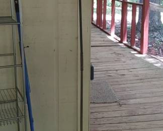 Huge vintage Shepherds hook wrought iron