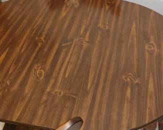 Beautiful all wooden kitchen table and four chairs