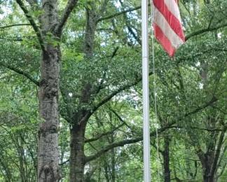 Huge flagpole & flag