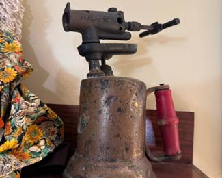 Antique Torch (likely Turner) 8"H